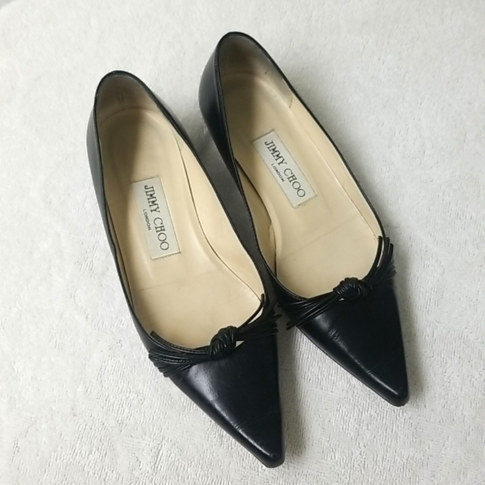 JIMMY CHOO pointy ballet flats